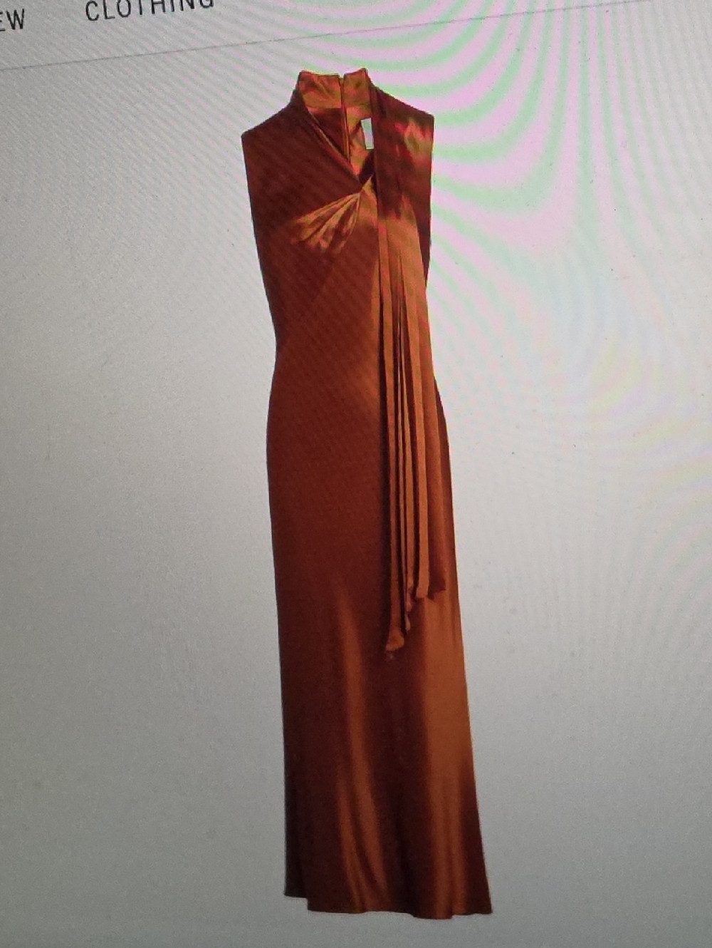 ACLER Jeffries Satin Maxi Dress Size 2 $550